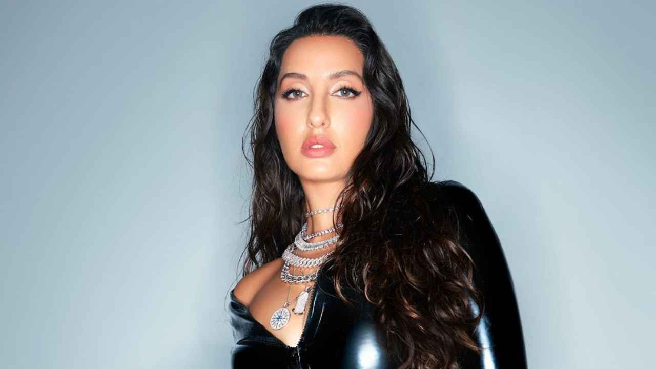 Embrace hip-hop aesthetic like Nora Fatehi in black catsuit by Dead Lotus  Couture with iced-out accessories | PINKVILLA
