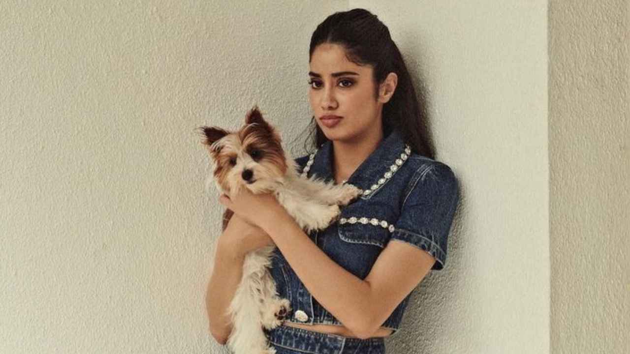 Janhvi Kapoor looks incredible in all-denim outfit from the shelves of Self-Potrait;  Can you guess its price? | PINKVILLA