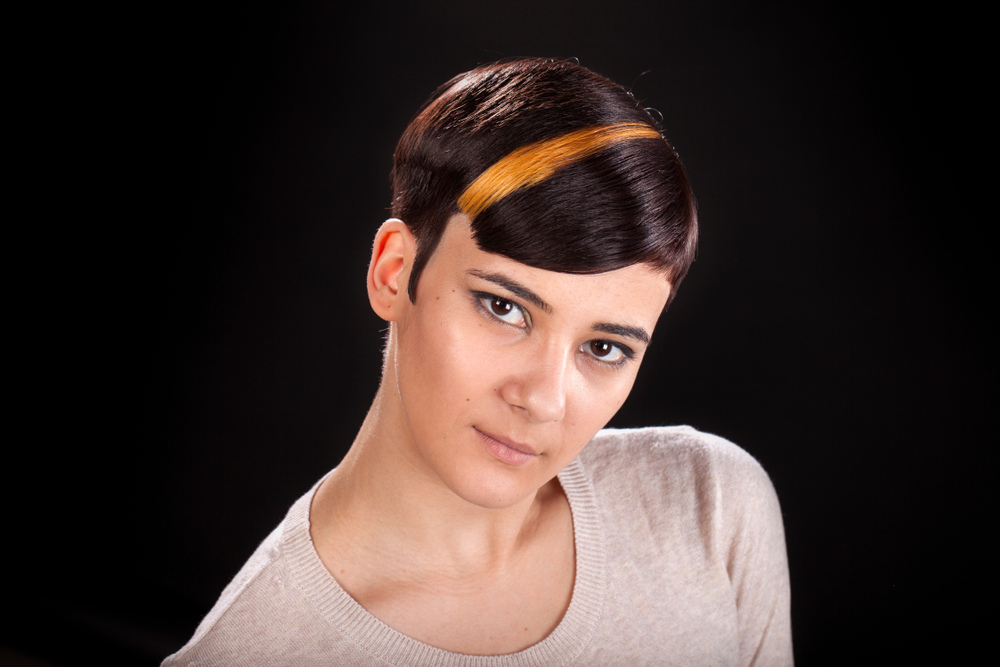 Edgy short pixie cuts