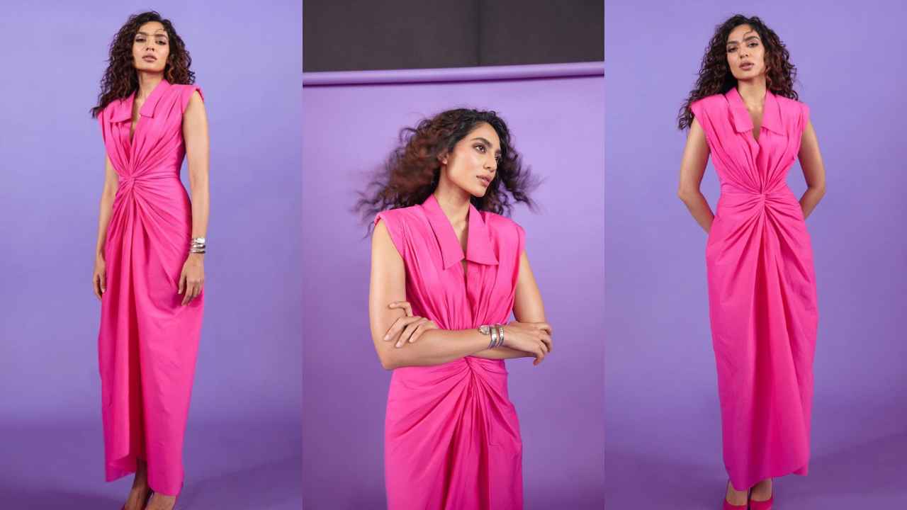 Sobhita Dhulipala enters Barbiecore era with deconstructed maxi dress from Rishta by Arjun Saluja | PINKVILLA