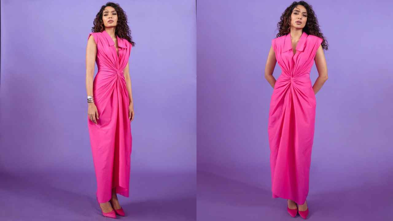 Sobhita Dhulipala enters Barbiecore era with deconstructed maxi dress from  Rishta by Arjun Saluja | PINKVILLA