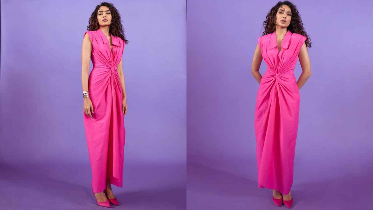 Sobhita Dhulipala enters Barbiecore era with deconstructed maxi dress from Rishta by Arjun Saluja | PINKVILLA