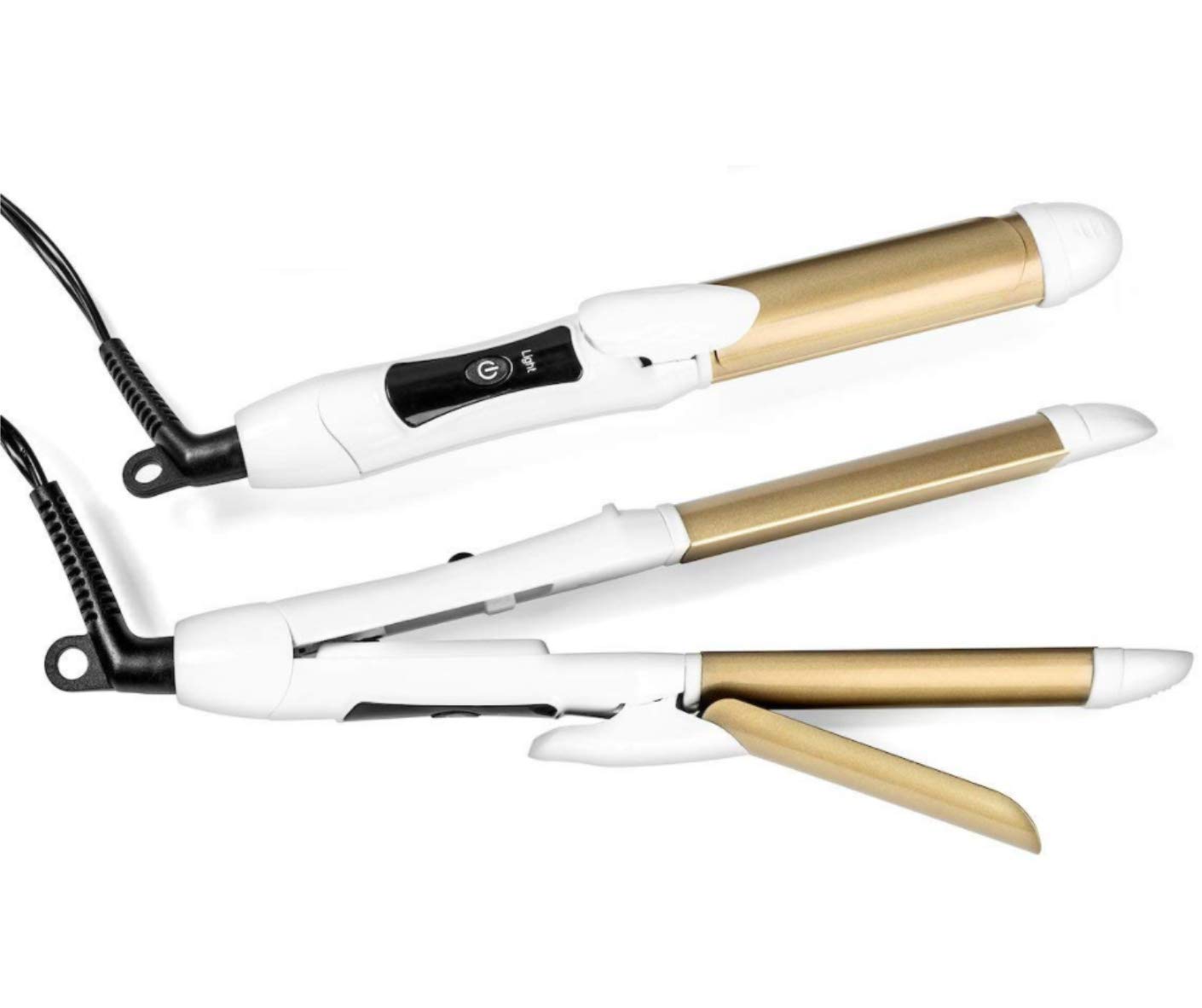 Mini flat iron online curls