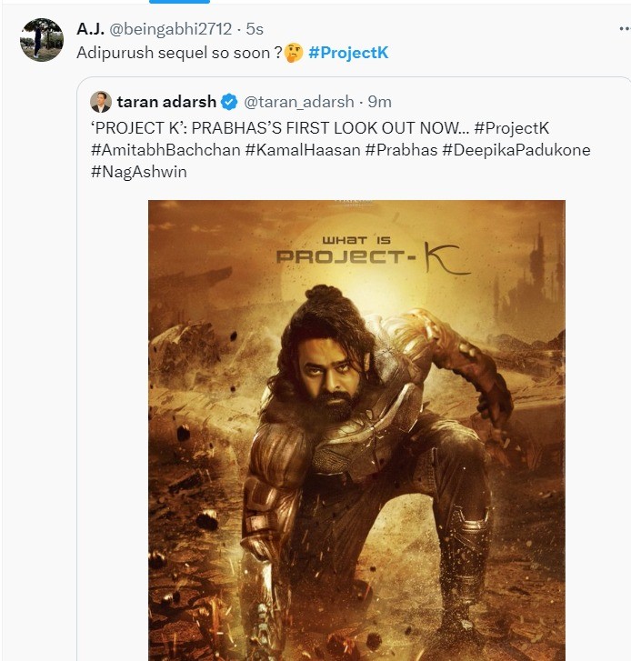Project k Twitter reaction