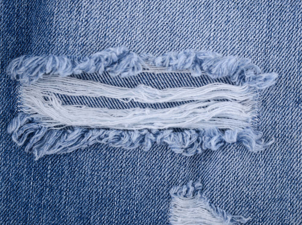 How to distress jeans