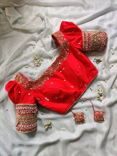 pattu saree blouse designs