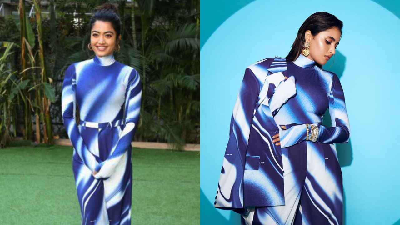 Fashion Face-Off: Priyanka Mohan or Rashmika Mandanna; who wore CIVLR's  quirky blue printed co-ord set better? | PINKVILLA