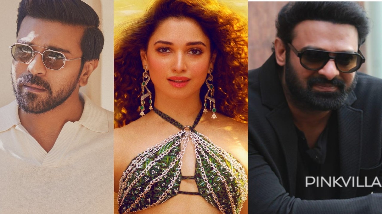 Prabhas, Jr NTR to Ram Charan; Find out what Tamannaah Bhatia has to say about her co-actors (PC: Team Ram Charan & Tamannaah Instagram) PC: Team Ram Charan & Tamannaah