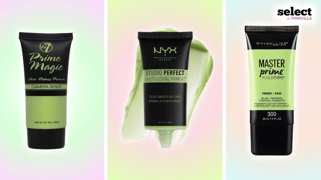 Green Primers to Counteract Redness And Get a Smooth Base