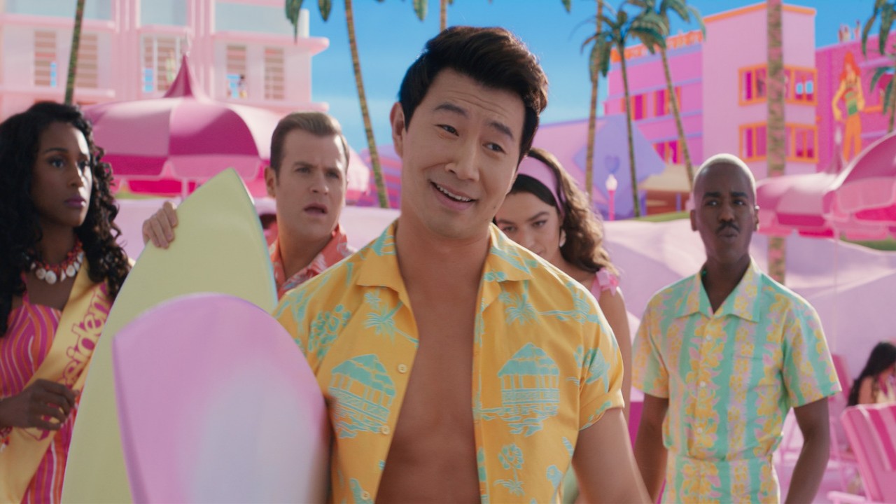 Simu Liu playing the role of Ken in Greta Gerwig's Barbie (Warner Bros) Warner Bros. Pictures
