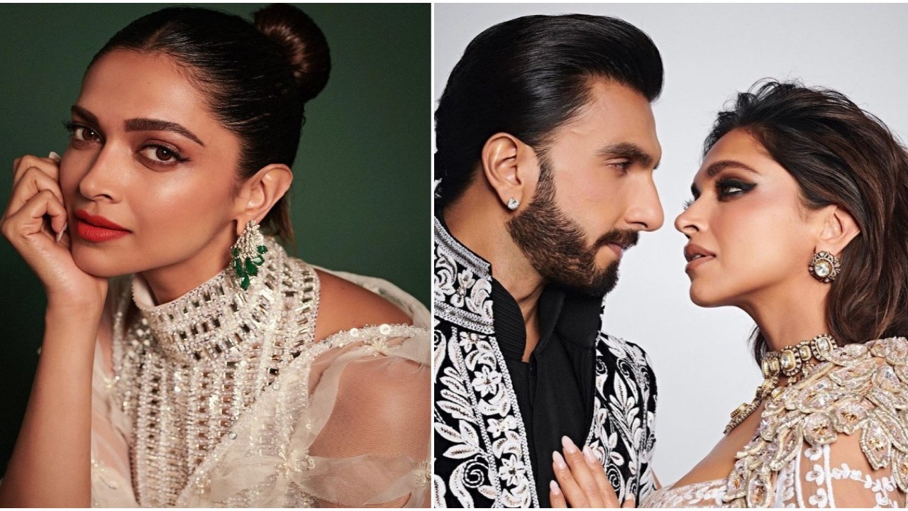 Ranveer Singh Kisses Deepika Padukone During His Ramp Walk At Manish  Malhotra's Fashion Show - Watch