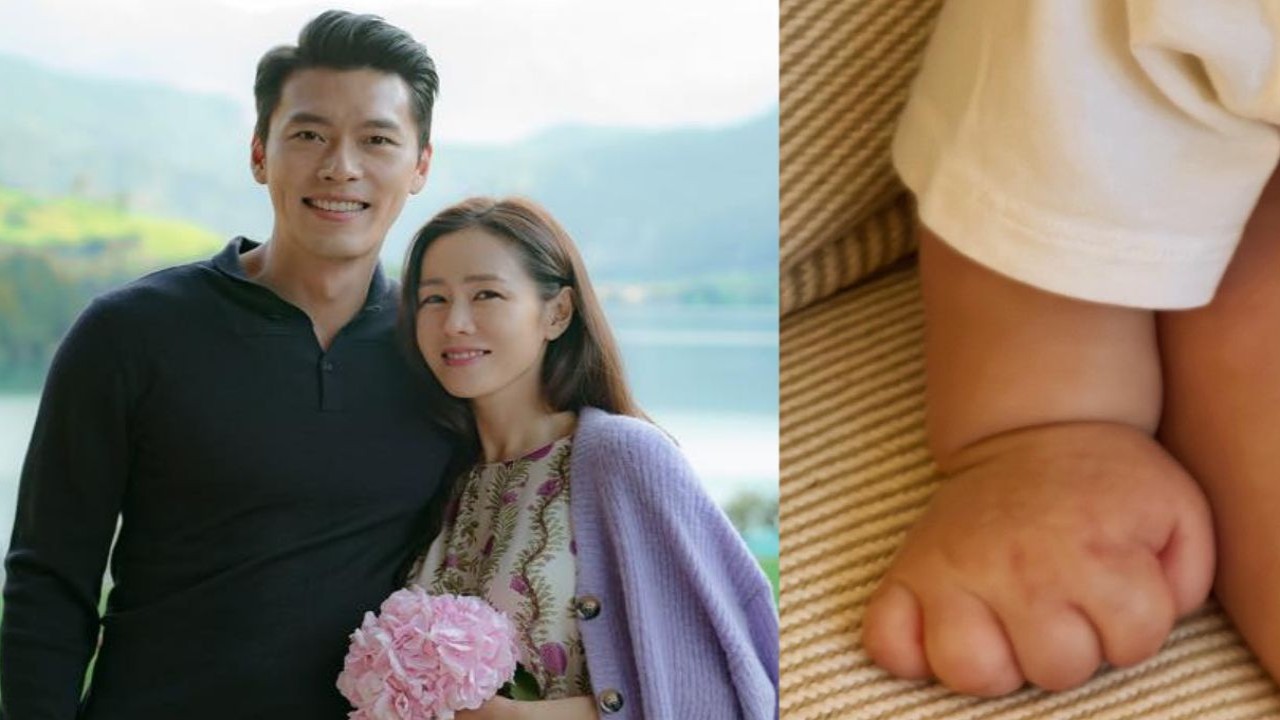Son Ye Jin shares new photo of her and husband Hyun Bin's baby boy; Compares him with the fist of her pet dog
