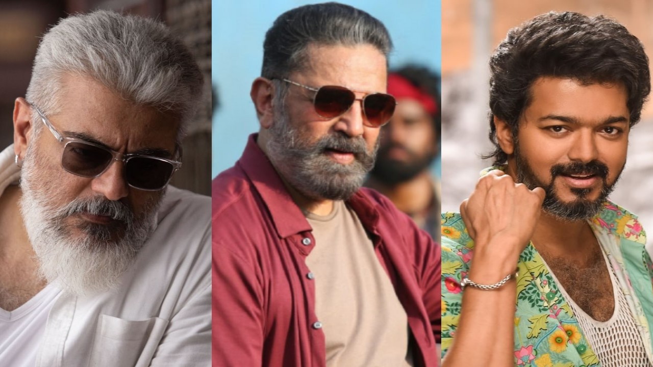 Ulaga Nayagan Kamal Haasan to Thalapathy Vijay to Thala Ajith: How these Tamil actors got their popular titles (PC: IMDb) PC: IMDb