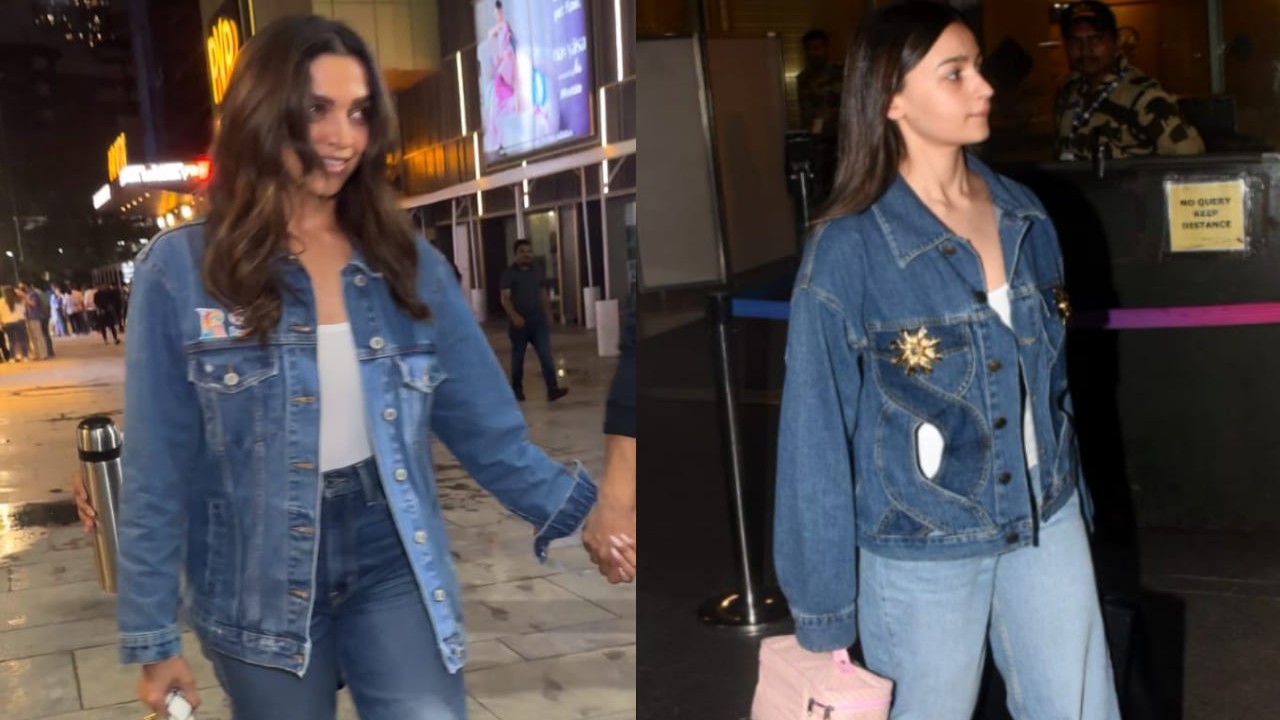 Fashion Face-Off: Deepika Padukone vs Alia Bhatt; Who pulled off a denim-on-denim  ensemble better? | PINKVILLA