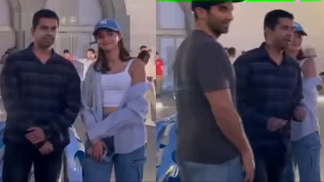 Se rumorea que la pareja Ananya Panday y Aditya Roy Kapur se divierten en Doha después de pasar un tiempo en España;  El vídeo se vuelve viral