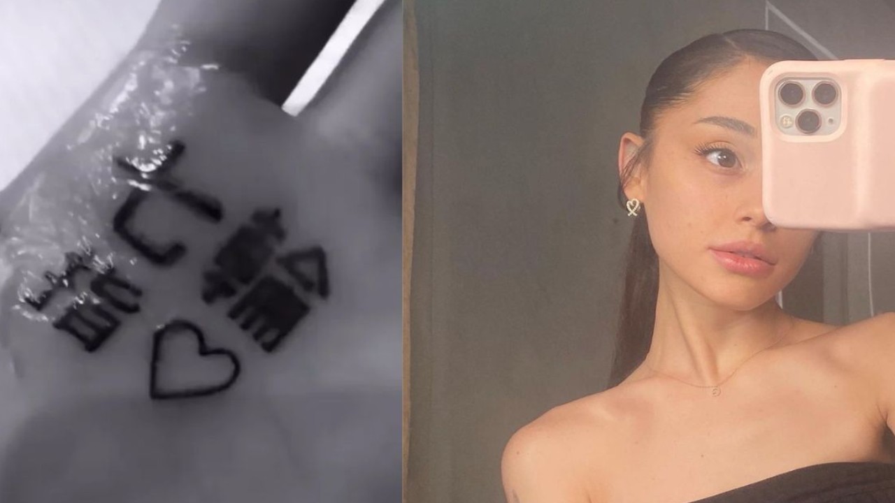 Ariana Grande attempts to correct mistaken Japanese 'barbecue' tattoo |  BelfastTelegraph.co.uk