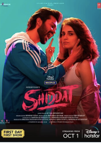 Shiddat 2021 movie