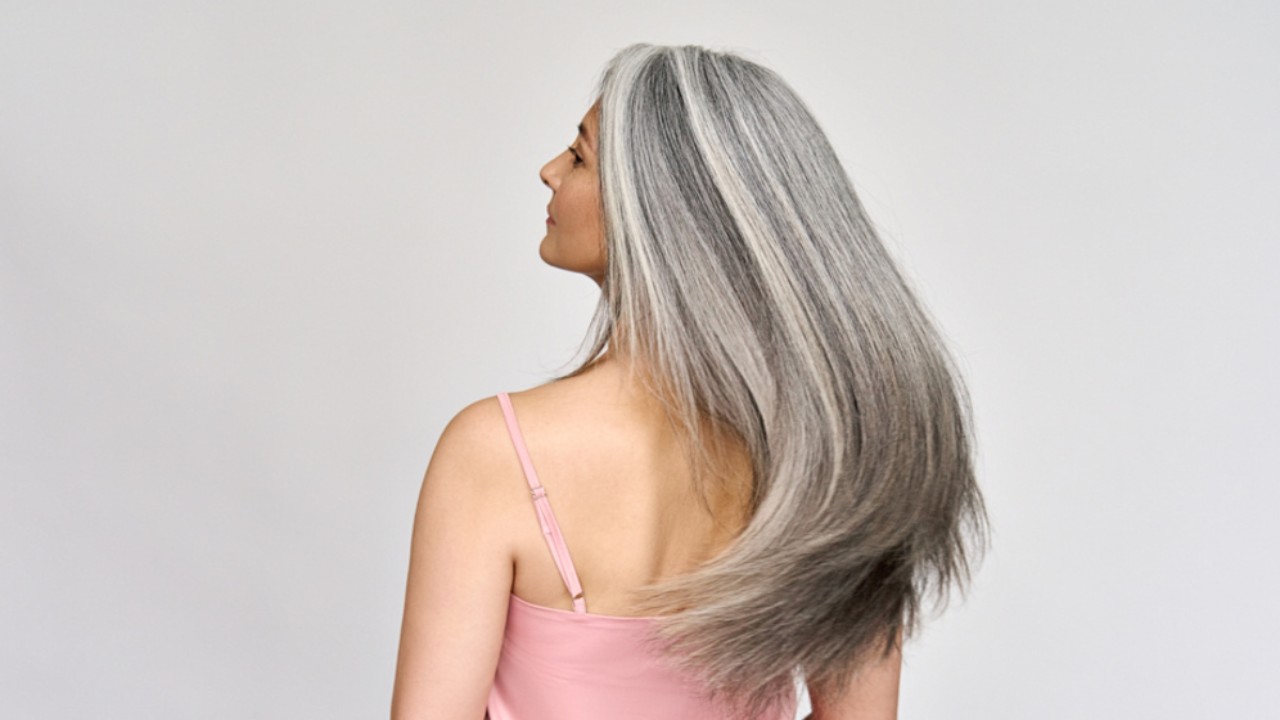 Get a Hair Glow-Up by Bleaching Gray Hair to Brilliant Blonde