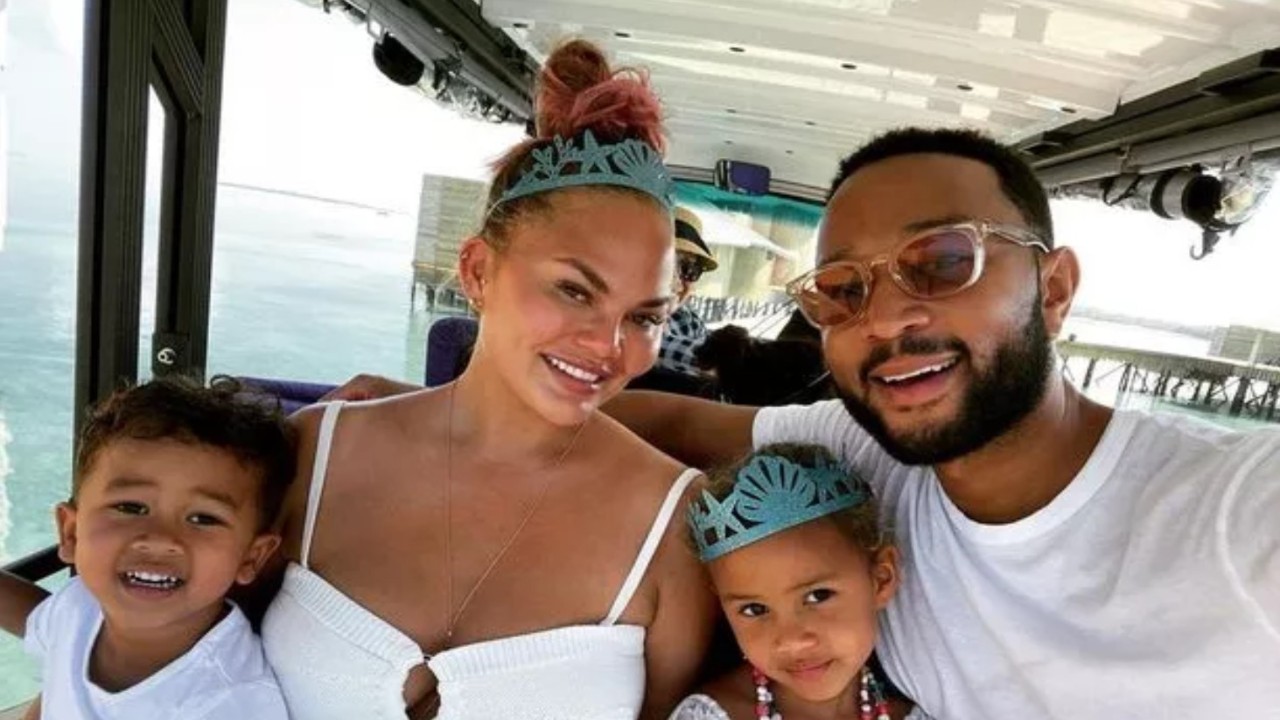 Inside John Legend and Chrissy Teigen\'s new family home; the couple went for a \'feminine\' vibe