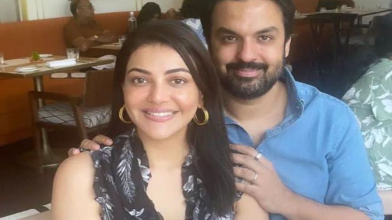 Kajal Aggarwal gives glimpse into romantic lunch date with husband Gautam Kitchlu on his birthday; See PIC 