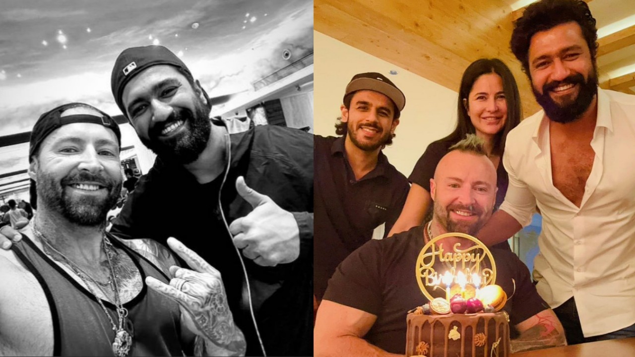 Katrina Kaif and Vicky Kaushal's Heartwarming Celebration: Trainer Kris Gethin's Birthday Bash Katrina Kaif and Vicky Kaushal's Heartwarming Celebration: Trainer Kris Gethin's Birthday Bash