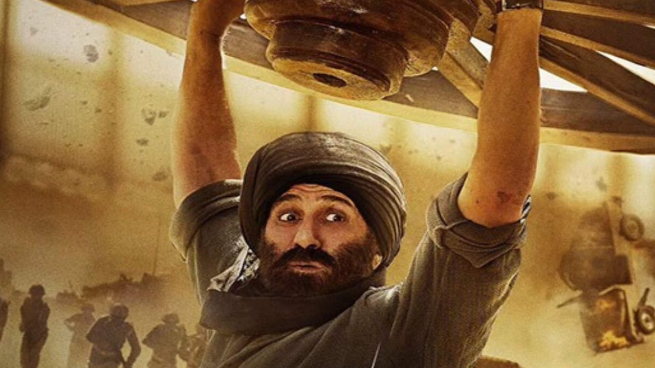 Gadar 2 becomes the second Hindi origin film to Rs 400 crore nett in India (Credit: Zee Studios) Sunny Deol