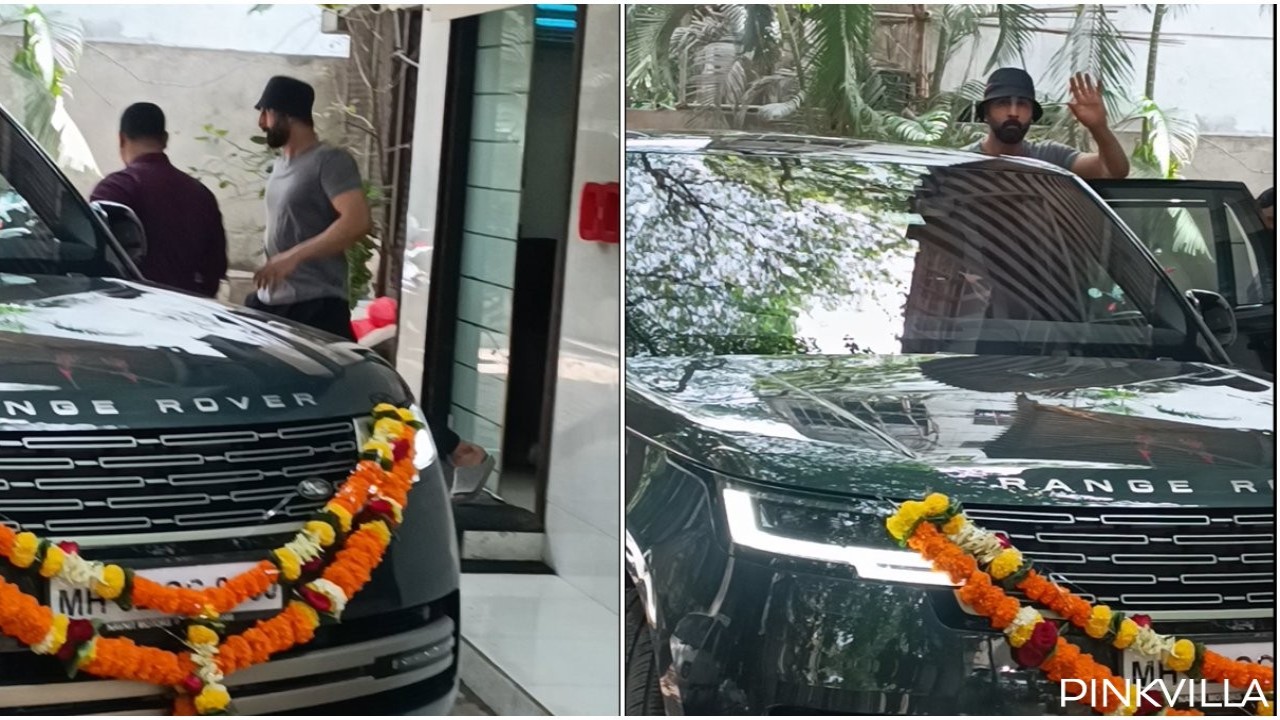 Ranbir Kapoor was clicked in the city today