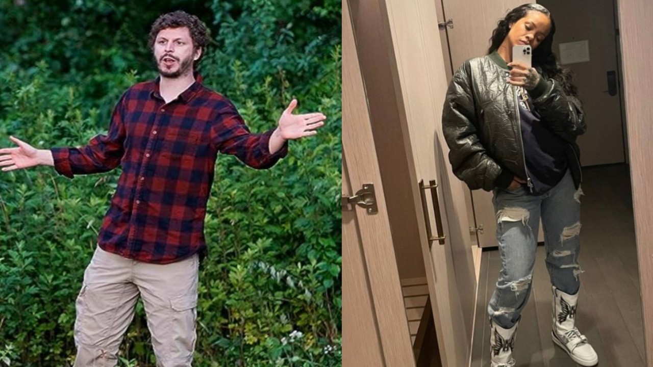 Michael Cera (IMDb) and Rihanna (Instagram) Instagram