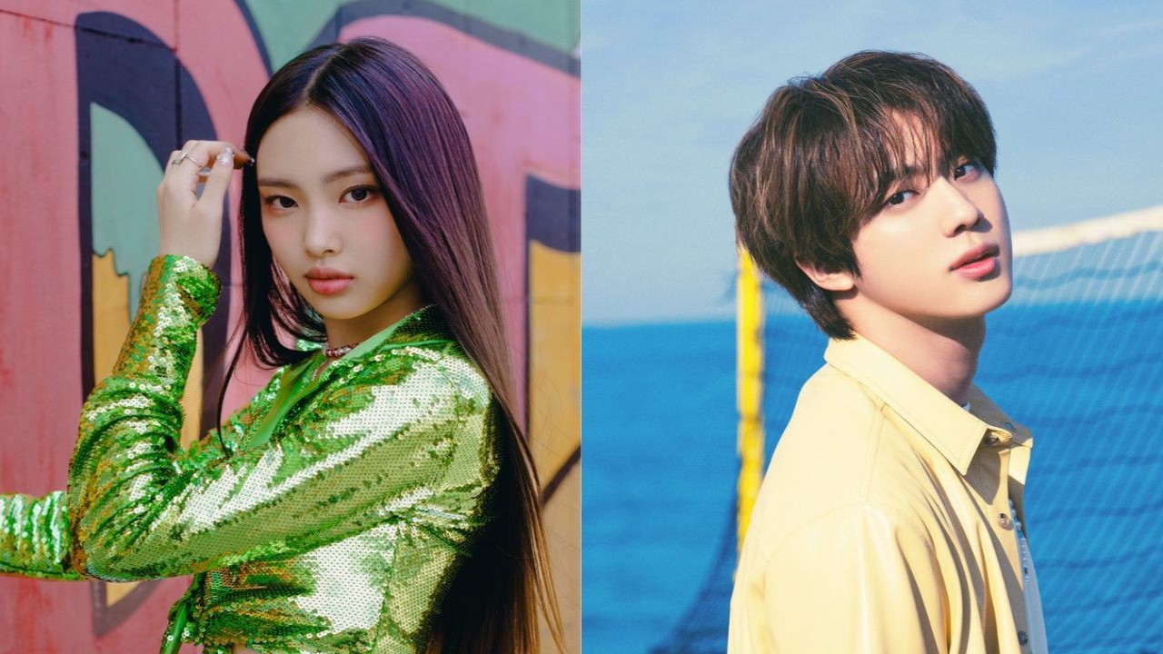 NewJeans' Hyein (Photo Courtesy: ADOR), BTS' Jin (Photo Courtesy: BIGHIT MUSIC) NewJeans' Hyein (Photo Courtesy: ADOR), BTS' Jin (Photo Courtesy: BIGHIT MUSIC)