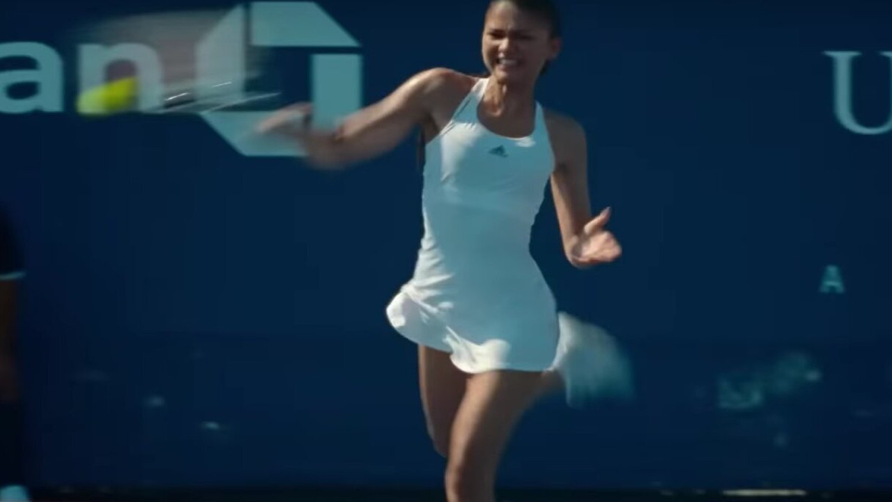 Why did Zendaya feel 'terrified' performing Tennis scenes during