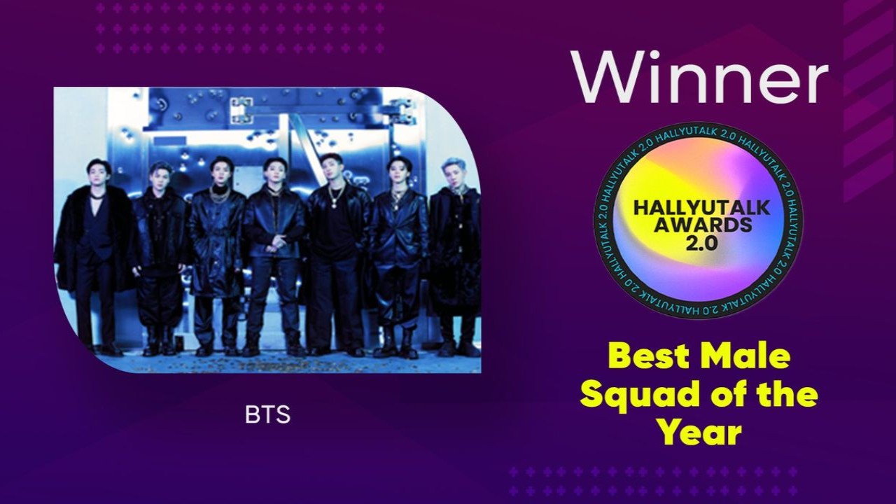 BTS grabs Best Male Squad of the Year award at The HallyuTalk Awards 2; Fans celebrate win