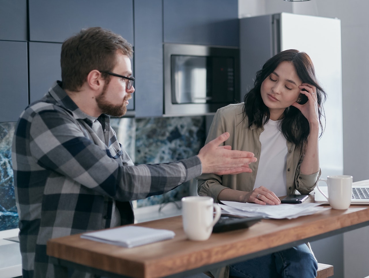 Stages of a dying marriage