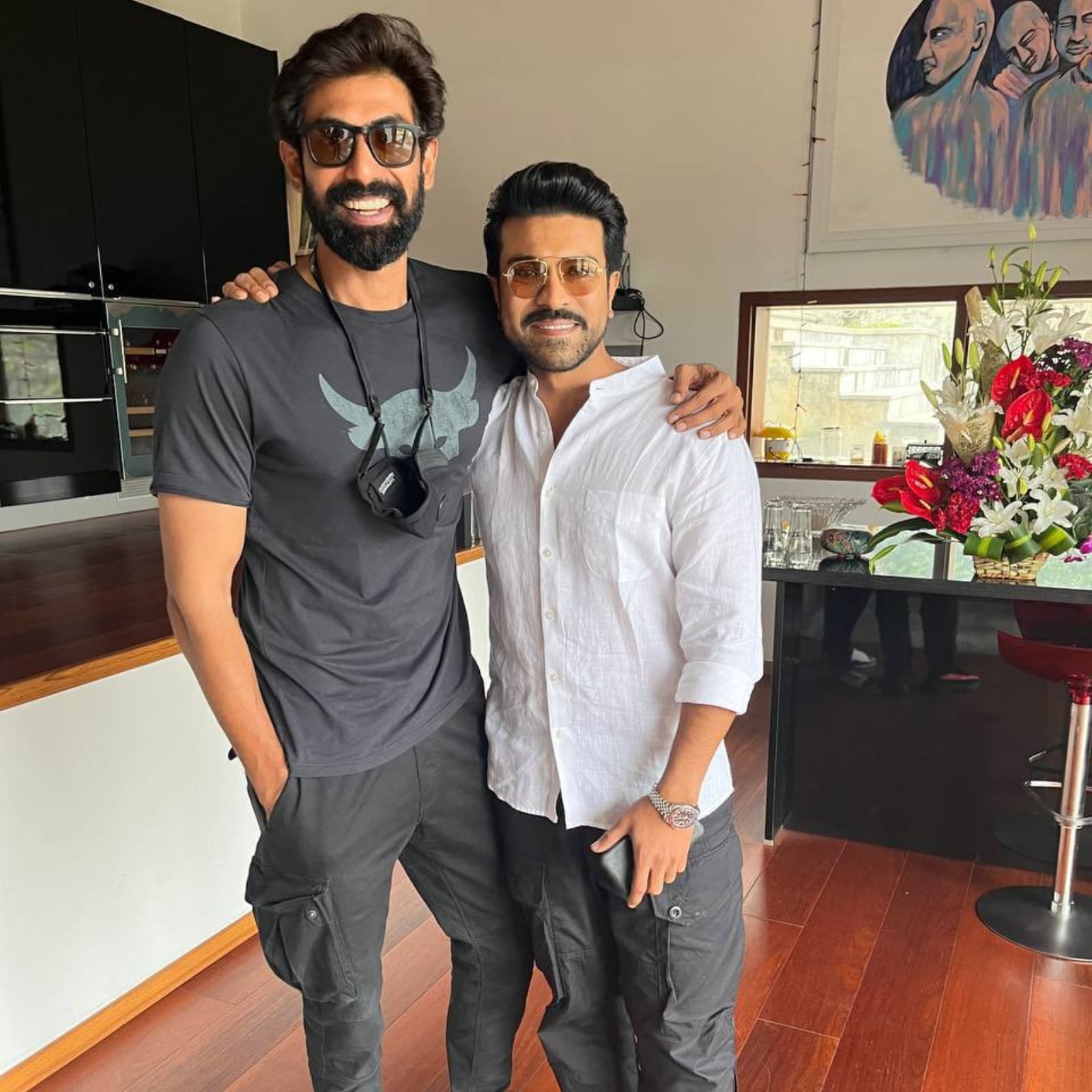 Rana Daggubati and Ram Charan