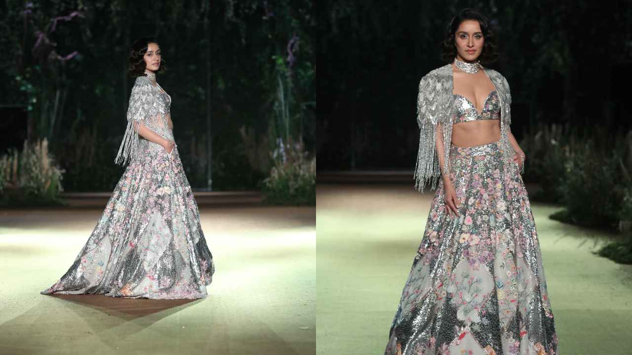 Shraddha Kapoor's eye-catching Rahul Mishra lehenga captures beach wedding  vibe; Slays without a slit | PINKVILLA