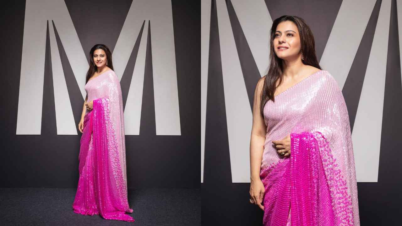 Kajol and her love affair with sarees; from high-shine sequinned numbers to classic  chiffon drapes | PINKVILLA