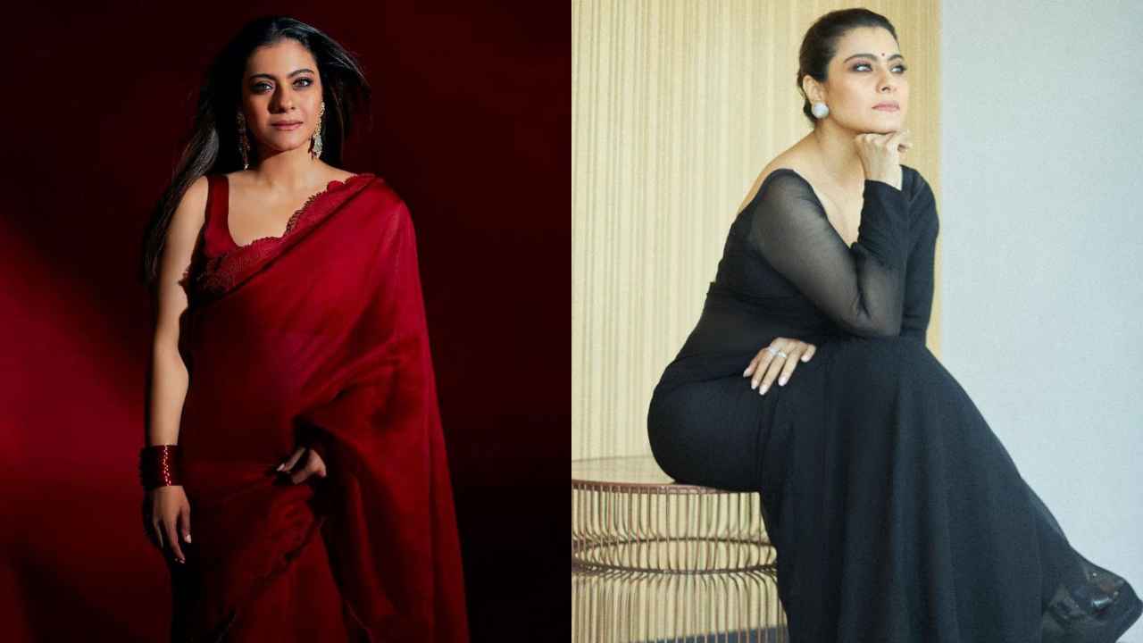 Kajol and her love affair with sarees; from high-shine sequinned numbers to classic  chiffon drapes | PINKVILLA