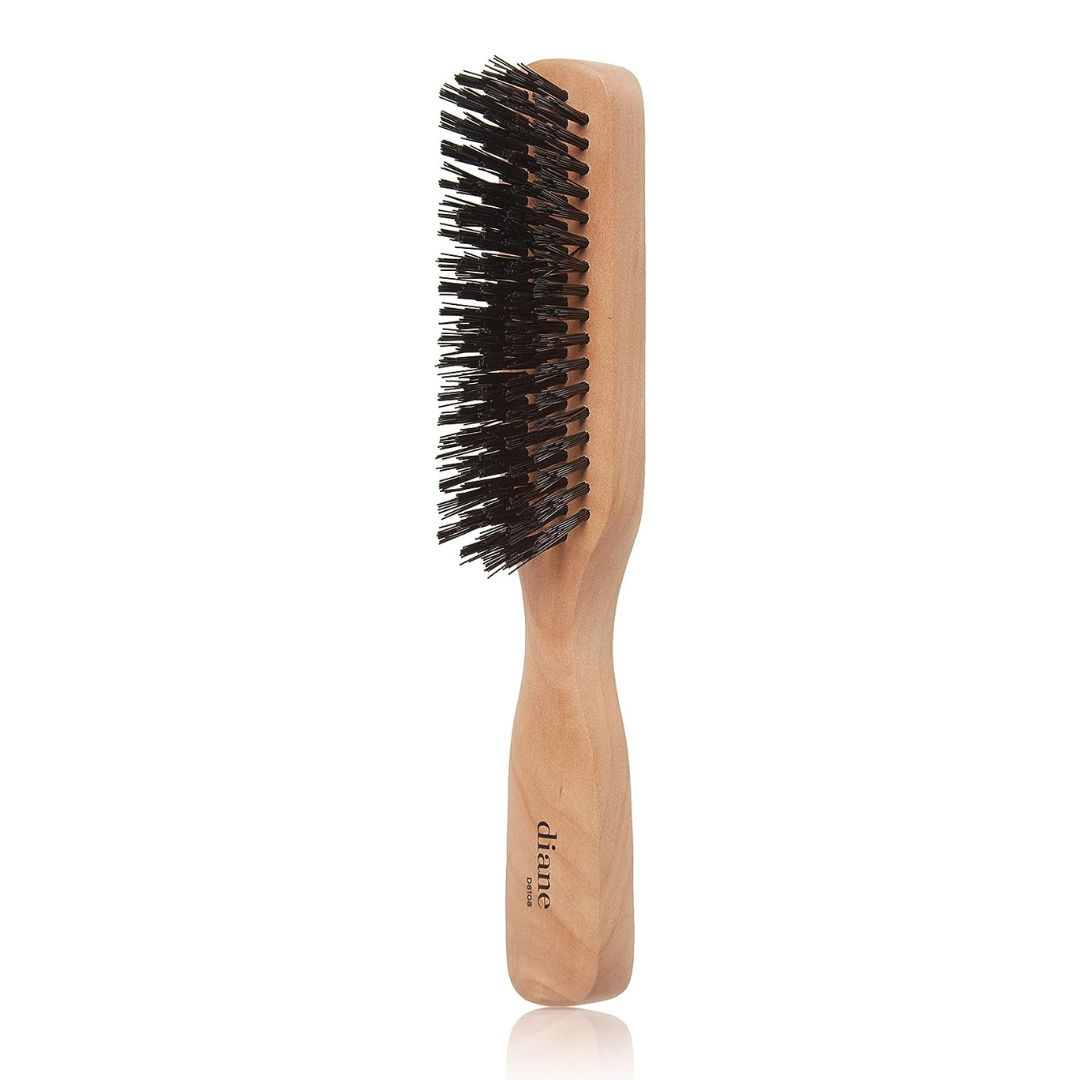Firm boar hot sale bristle hair brush