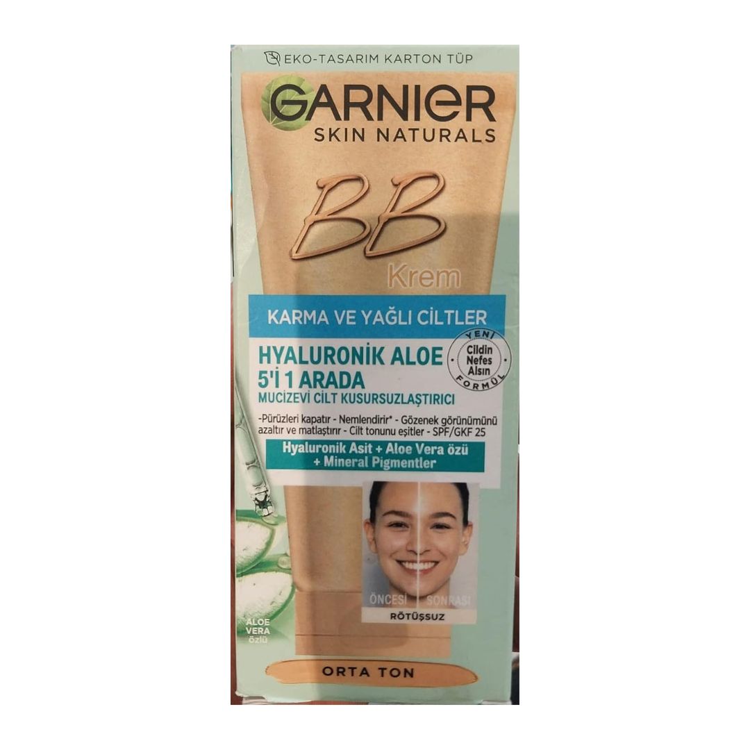 Garnier Skin Naturals Classic Hyaluronic Aloe All-in-1 BB Cream