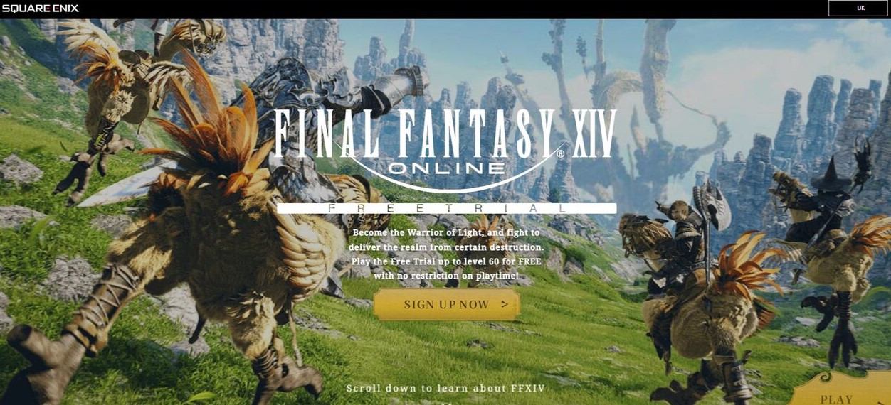FFXIV er fra MMORPG -universet