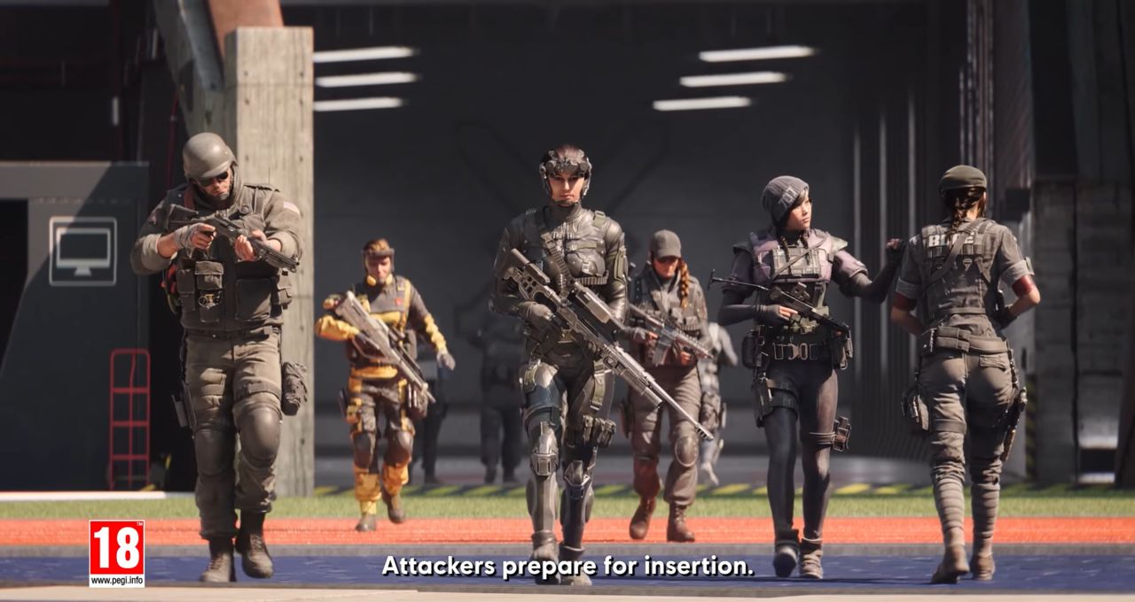 I Rainbow Six Siege endres tilstanden i hver vei når du er dobbeltkrysset