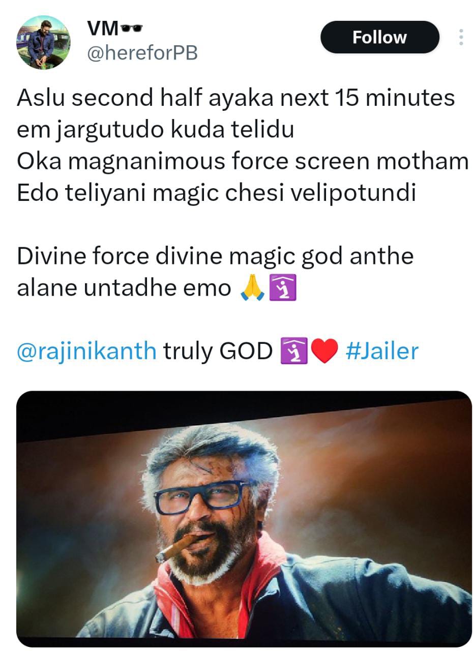 Jailer Twitter Review: Netizen says 'it's Rajinikanth show', Nelson Dilipkumar makes massive comeback  