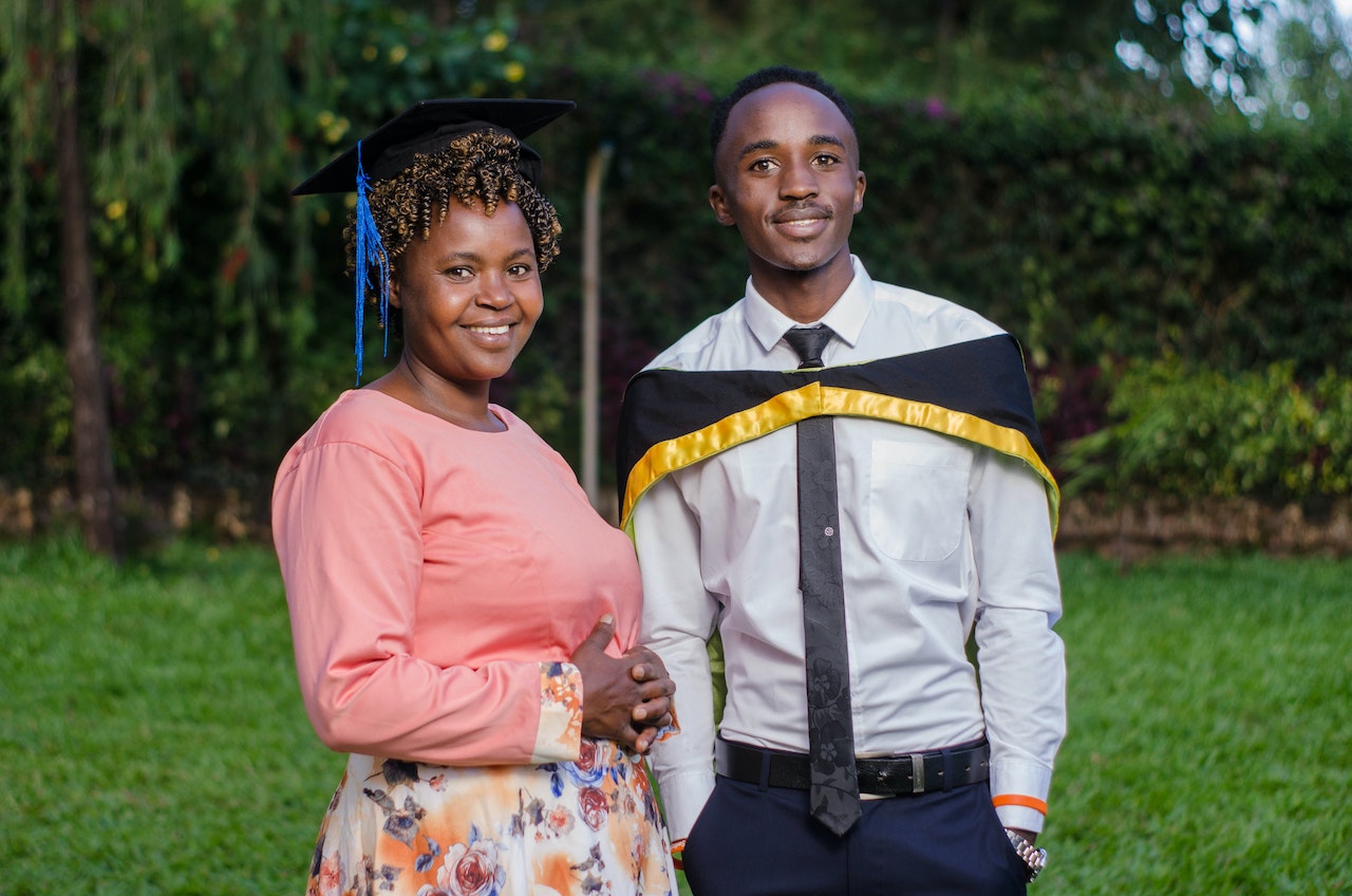 mom son captions