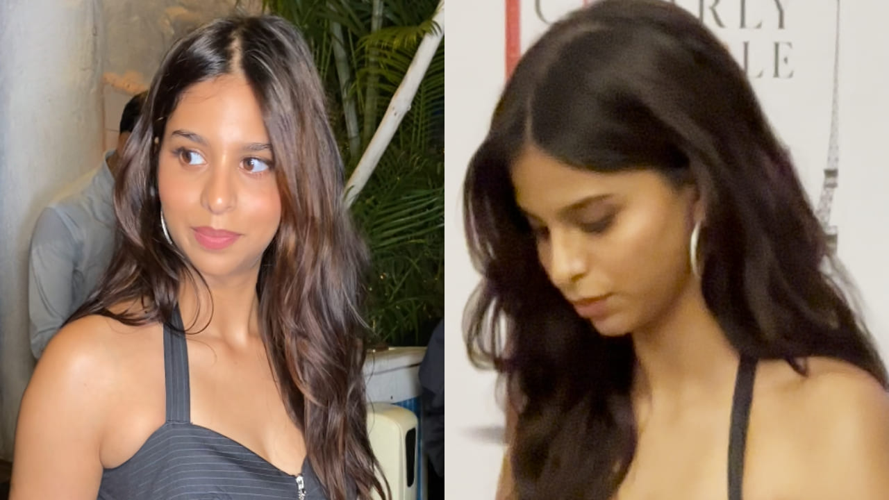 Suhana Khan's beautiful black co-ord set is perfect and a wardrobe must have  | PINKVILLA