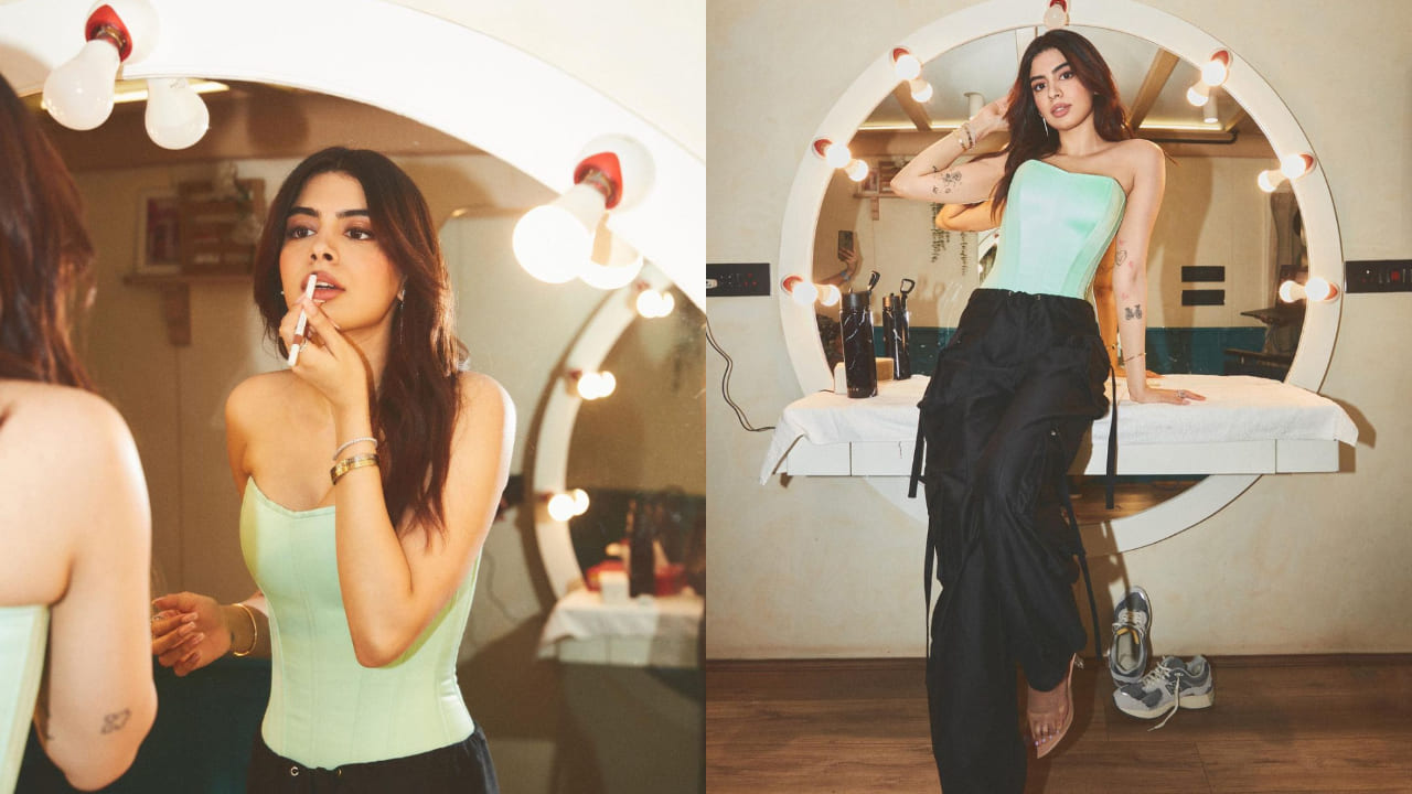 Khushi Kapoor's brave corset and baggy pants combo is a breath of fresh air  | PINKVILLA