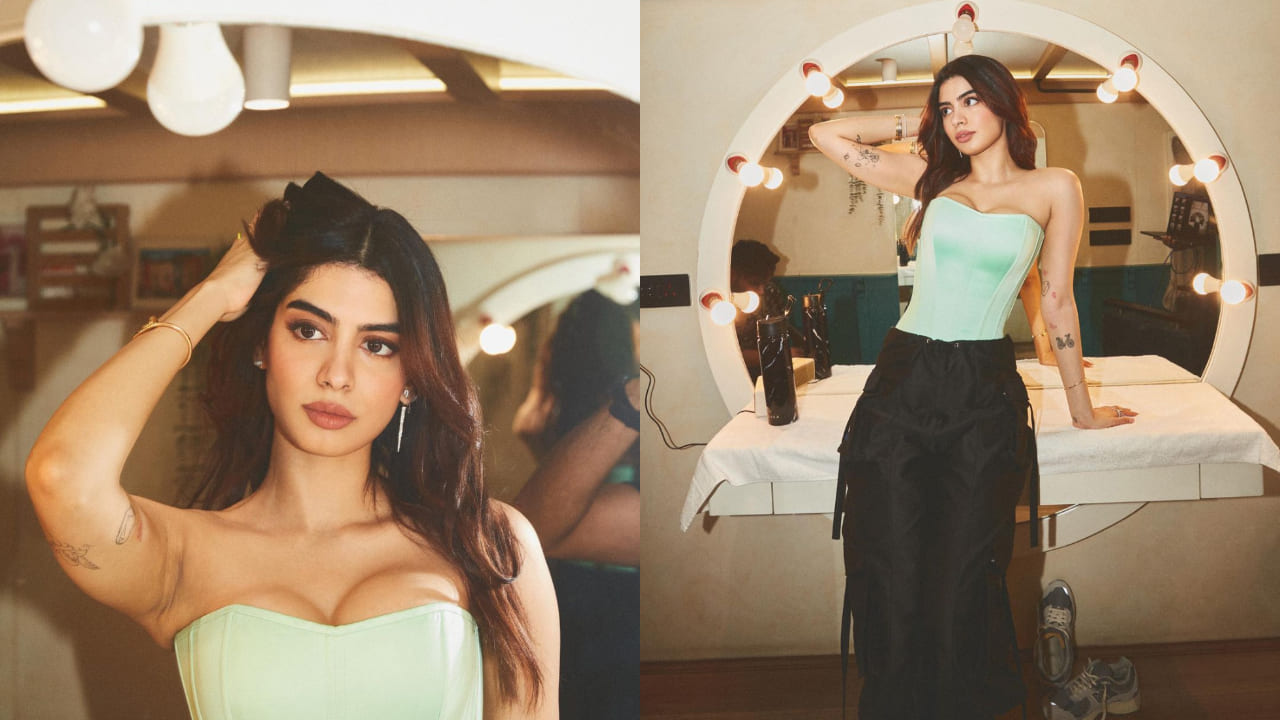 Khushi Kapoor's brave corset and baggy pants combo is a breath of fresh air  | PINKVILLA