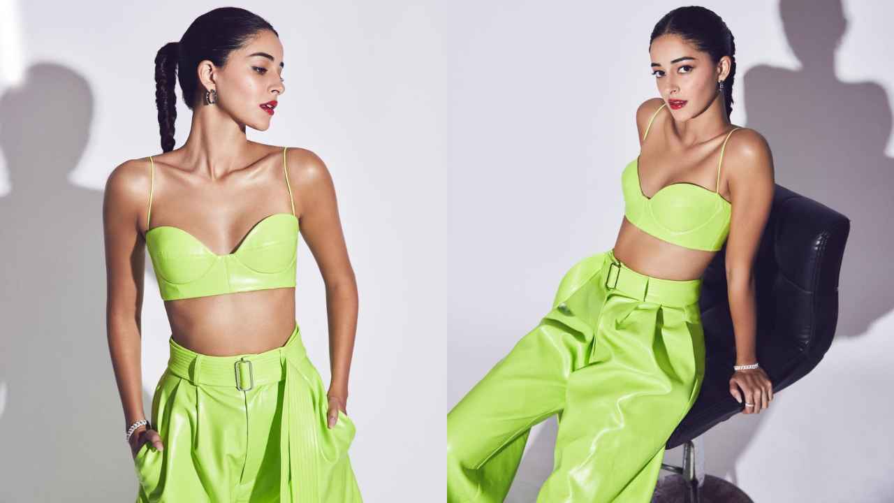 Ananya Panday's neon green extravaganza: Dream Girl 2 actress serves 2 looks  in 24 hours | PINKVILLA
