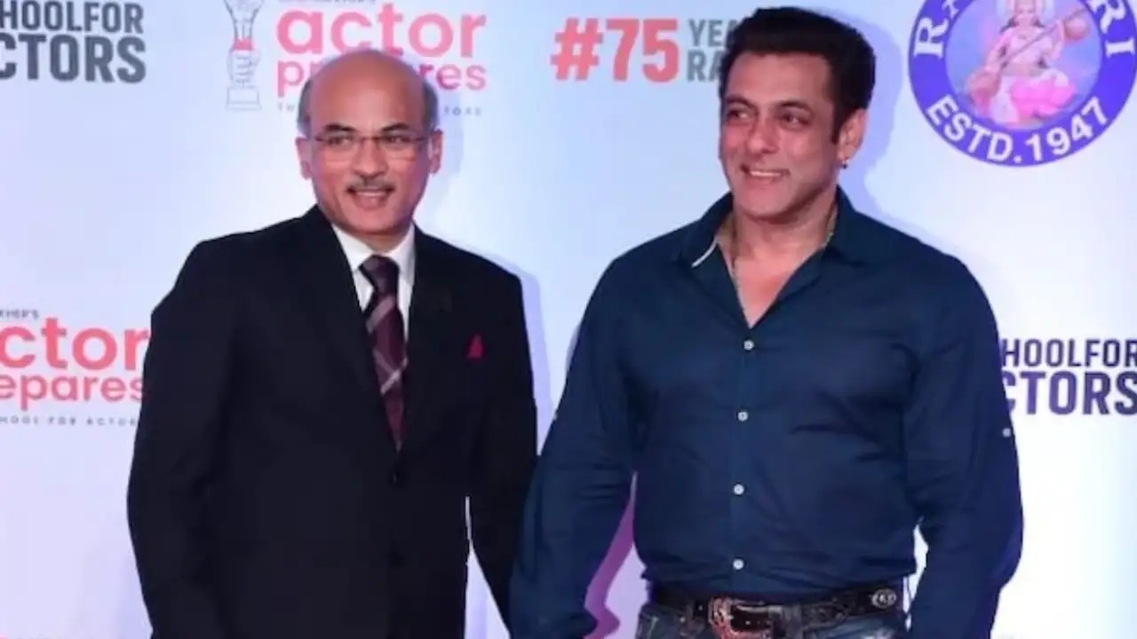 Sooraj Barjatya and Salman Khan