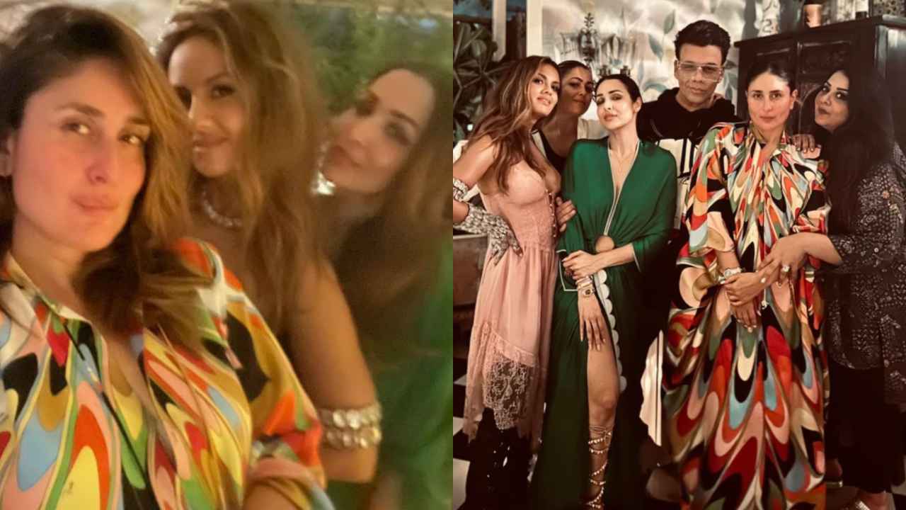 Party like Kareena Kapoor Khan, Malaika Arora in ankle-length kaftan dresses  with classy accessories | PINKVILLA