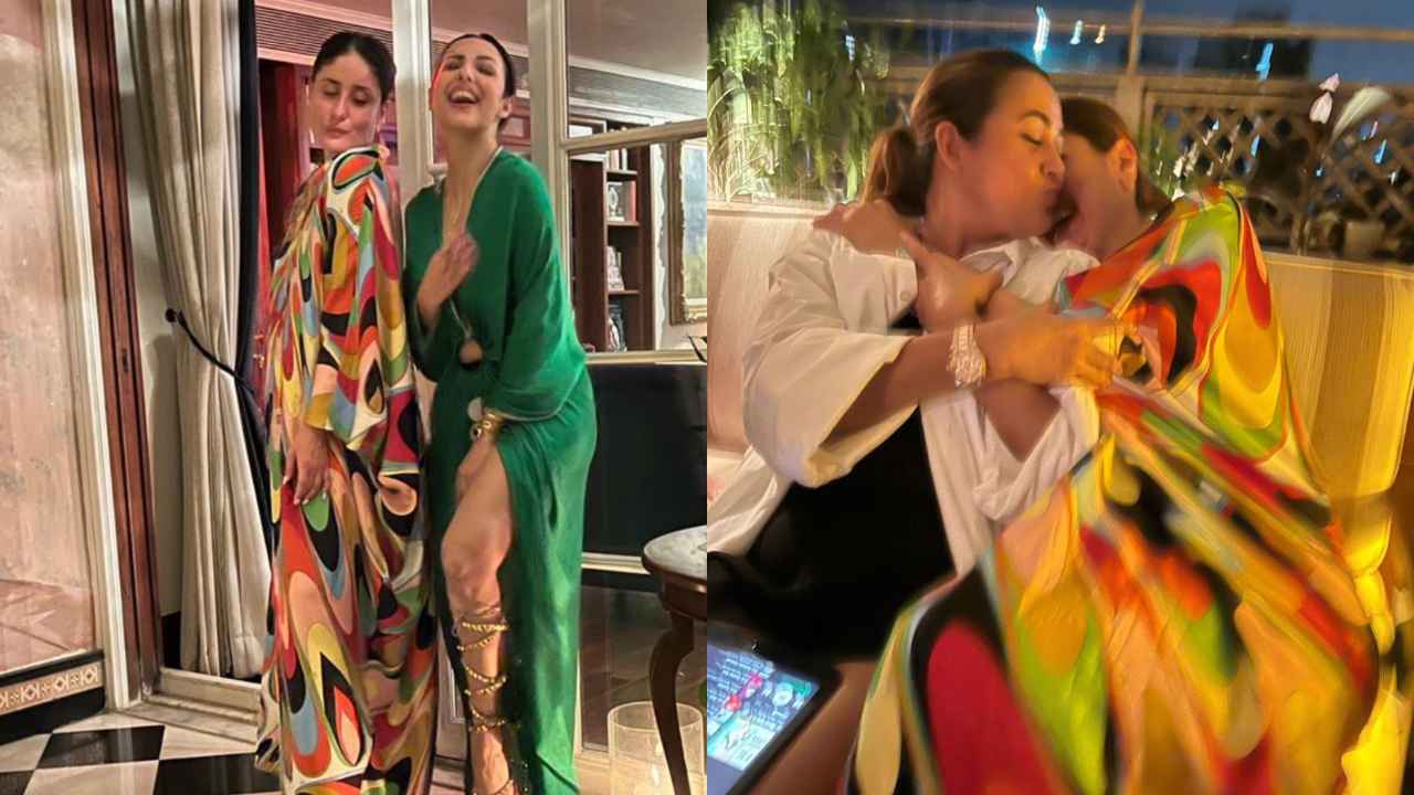 Party like Kareena Kapoor Khan, Malaika Arora in ankle-length kaftan dresses  with classy accessories | PINKVILLA