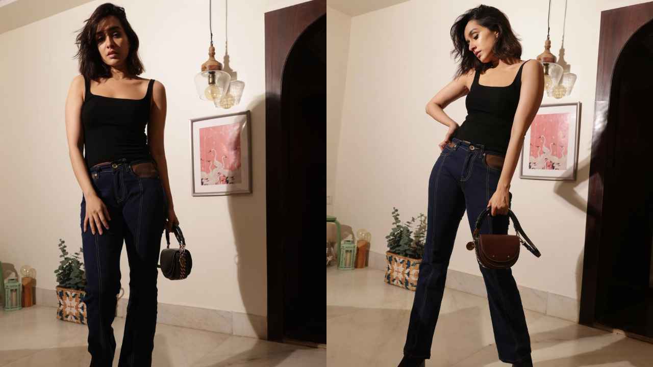 Shraddha Kapoor aces 2 fashion-forward looks in jeans and crop tops |  PINKVILLA